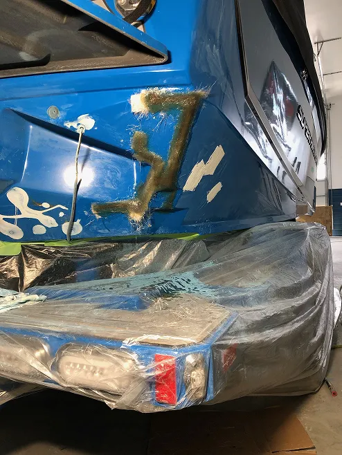 Fiberglass slider image